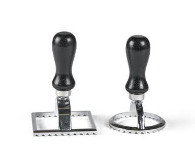 HOLM Ravioli Stamp 2 pcs. Black/Metal
