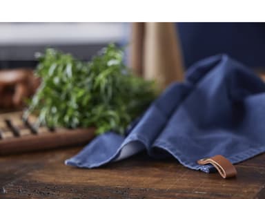HOLM Tea towel 50 x 70 cm Blue