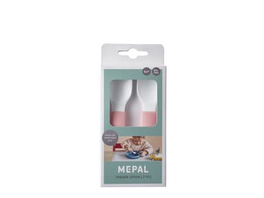 Mepal Mio Trainer spoon 2 pcs Pink