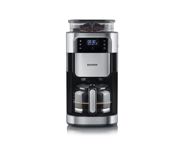 Grinding coffee machine Steel/Black