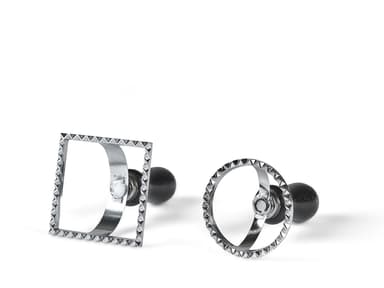 HOLM Ravioli Stamp 2 pcs. Black/Metal