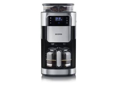 Grinding coffee machine Steel/Black