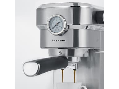 Espresso maker Steel/Black