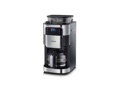 Grinding coffee machine Steel/Black
