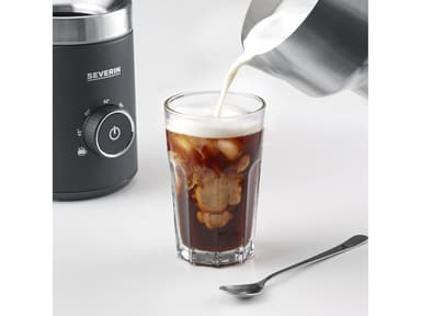 Milk foamer Spuma 700 500 watt Steel/Black