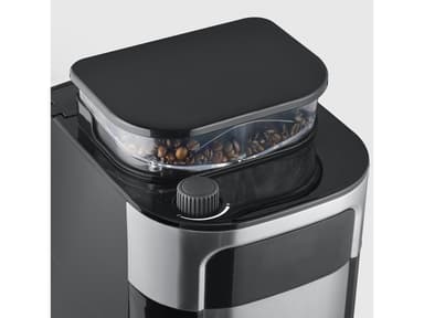 Grinding coffee machine Steel/Black