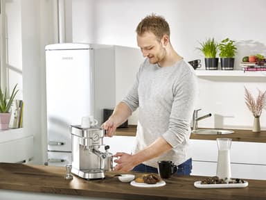 Espresso maker Steel/Black