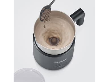 Severin Spuma Lite Milk foamer 400 ml Black/Steel