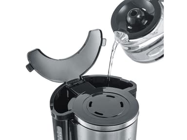 Severin Coffee machine 10 cups 1000 watt Steel/Black