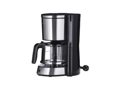 Severin Coffee machine 10 cups 1000 watt Steel/Black