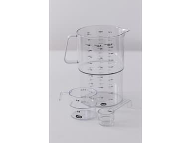 Rosti Mensura Measuring set 3 pcs Clear
