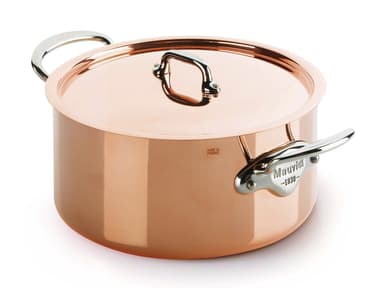 Mauviel Gryta med lock Koppar/Stål