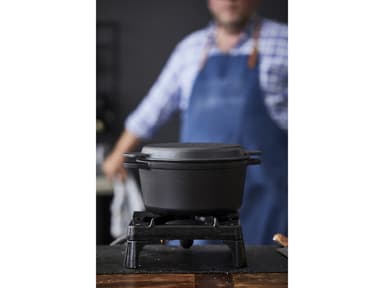 HOLM Casserole Dia. 24 x 11.5 cm 4 liter Black