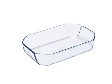 Pyrex Fat rektangulärt Klar