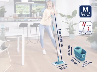 Leifheit CLEAN TWIST M ERGO 6 liter Green