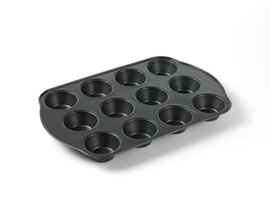 Funktion 12 holes Muffin mould Grey