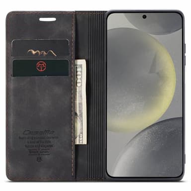 CaseMe mobilfodral 013 Samsung Galaxy S25 - Svart