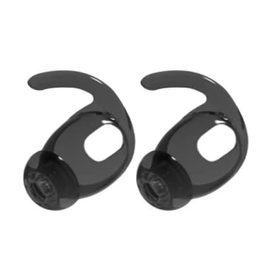 1-par TPE Ear Hooks (M) Airpods (Gen4) - Svart
