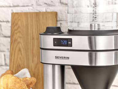 Severin Caprice Coffee machine 1450 watt Steel
