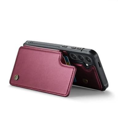 CaseMe mobilfodral C22 Samsung Galaxy S25 - Vinröd