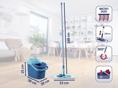Leifheit PowerClean M Mop set