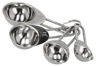 Funktion Measuring spoons set 4 pcs Steel