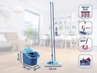 Leifheit PowerClean M Mop set