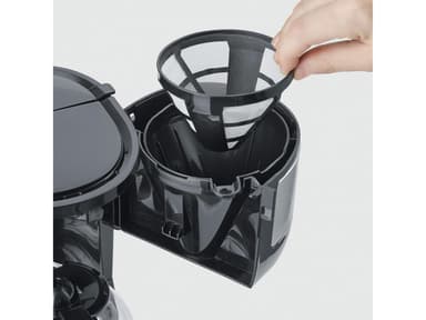 Severin Coffee machine 4 cups 750 watt Steel/Black