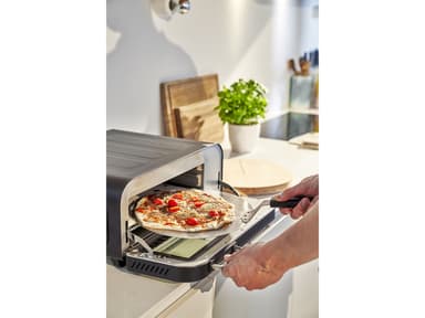 Severin Pizzaugn elektrisk Svart stål