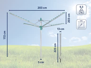 Leifheit Linomatic 500 Easy Green
