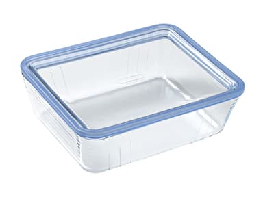 Pyrex Zero Glass dish w/lid 24 x 19 x 8 cm 2.6 liter