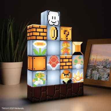 Paladone Super Mario-lampa (Build A Level Light)