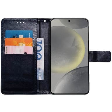 Plånboksfodral 3-kort Samsung Galaxy S25 - Svart
