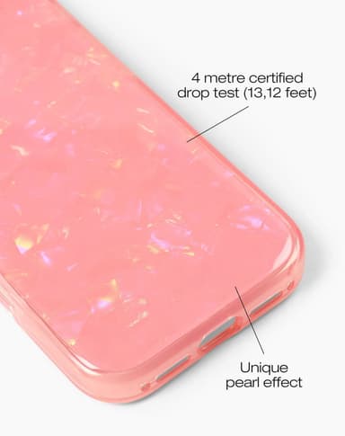 Pearlised Case iPhone 16PR Pink