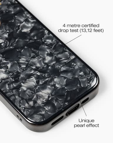 Pearlised Case iPhone 14PR Black