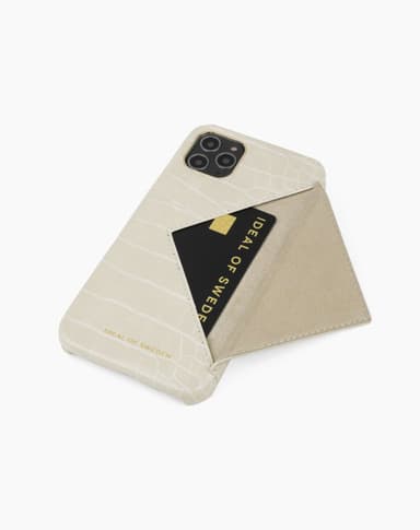 Statement Case iPhone 11PM/XSM Beatstuds Cream Croco