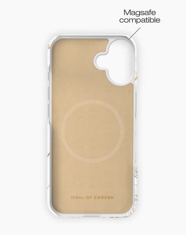 Printed Case MagSafe iPhone 16PL Carrara Gold