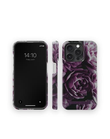 Printed Case iPhone 15PR Deep Purple Bloom