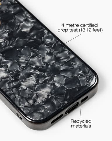 Pearlised Case iPhone 14PR Black