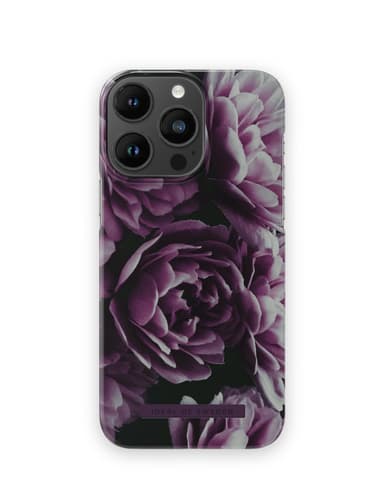 Printed Case iPhone 14PM Deep Purple Bloom