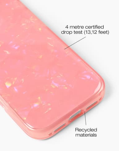 Pearlised Case iPhone 16PR Pink