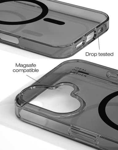 Clear Case MagSafe iPhone 16PL Tinted Black