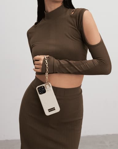Atelier Case iPhone 11PM/XSM Ecru Zebra