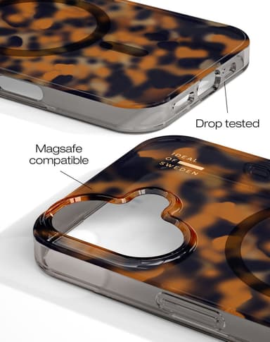 Clear Case MagSafe iPhone 16PL Tortoise