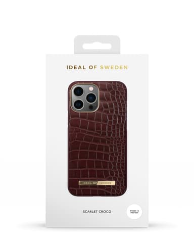 Atelier Case iPhone 12PM/13PM Scarlet Croco