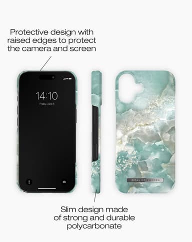 Printed Case MagSafe iPhone 16PL Azura Marble