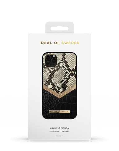 Atelier Case iPhone 11P/XS/X Midnight Python