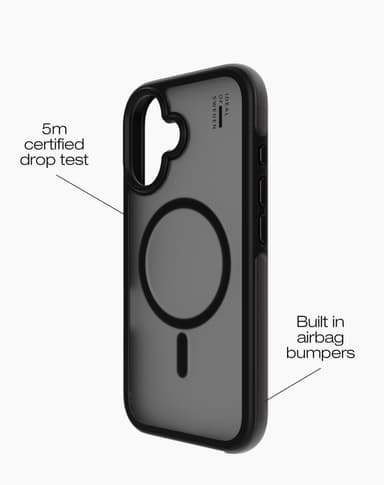 Ideal Bumper Case MagSafe iPhone 16PL Black