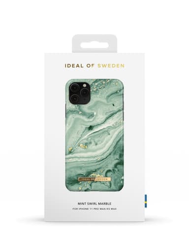 Printed Case iPhone 11PM/XSM Mint Swirl Mrb