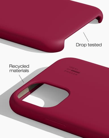Silicone Case iPhone 11/XR Cranberry